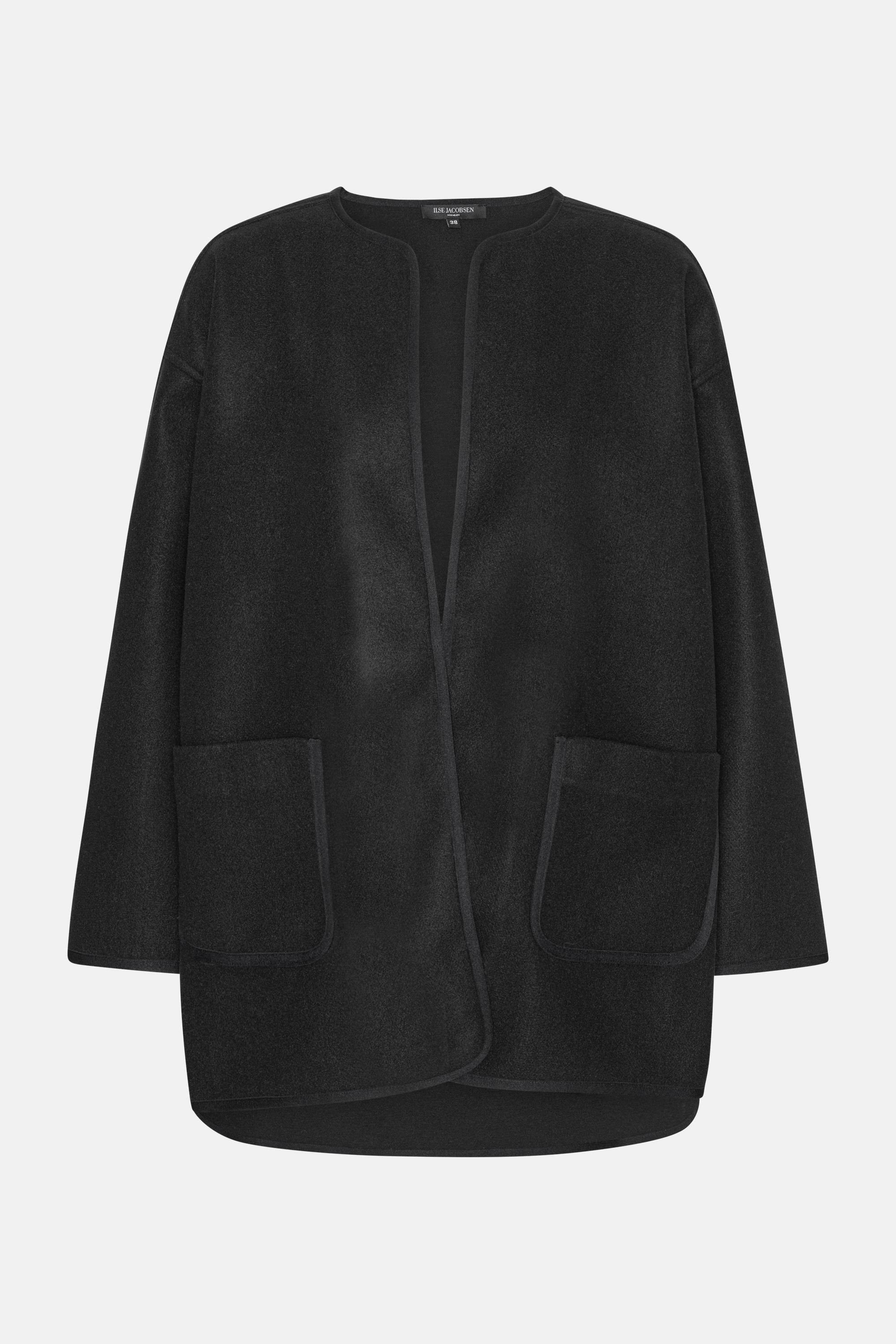 Filtad Casual Jacka - Black